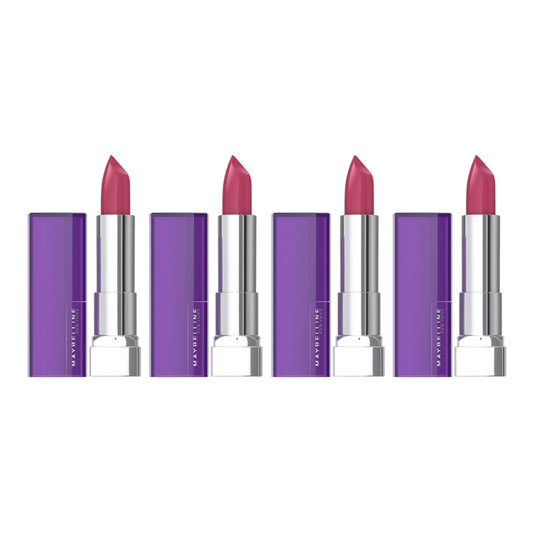 4pk Maybelline Color Sensational Cream Lipstick 410 Blissful Berry - Buy Online Makeup in Australia