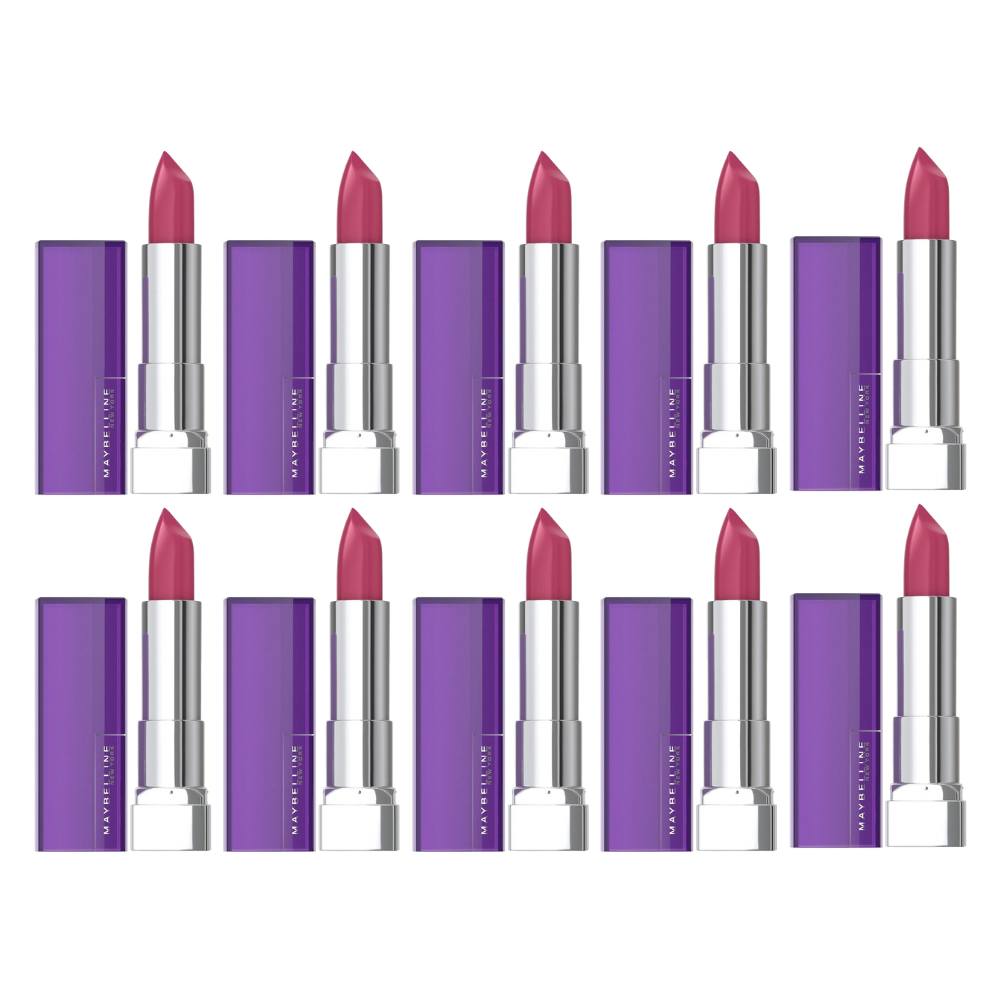 Buy 10pk Maybelline Color Sensational Cream Lipstick 410 Blissful Berry - Makeup Australia Buy Now