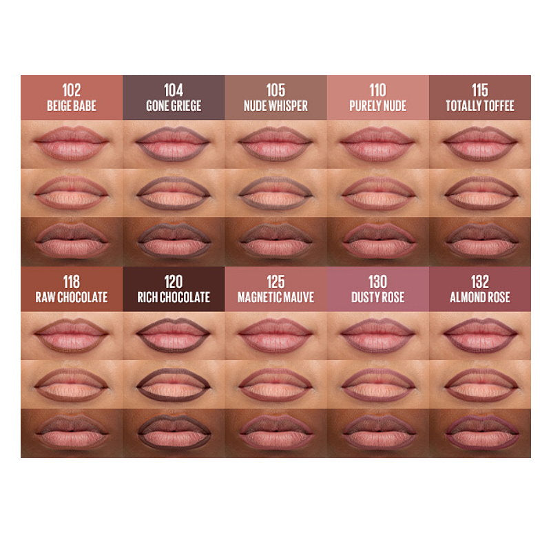 6x Maybelline Color Sensational Shaping Lip Liner 10 Nude Whisper
