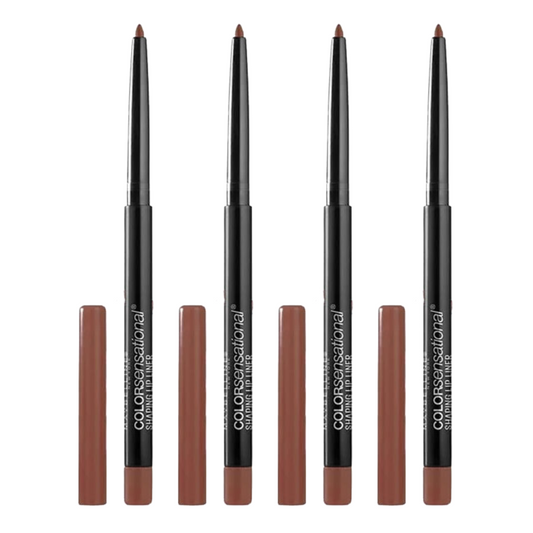 4x Maybelline Color Sensational Shaping Lip Liner 118 Raw Chocolate