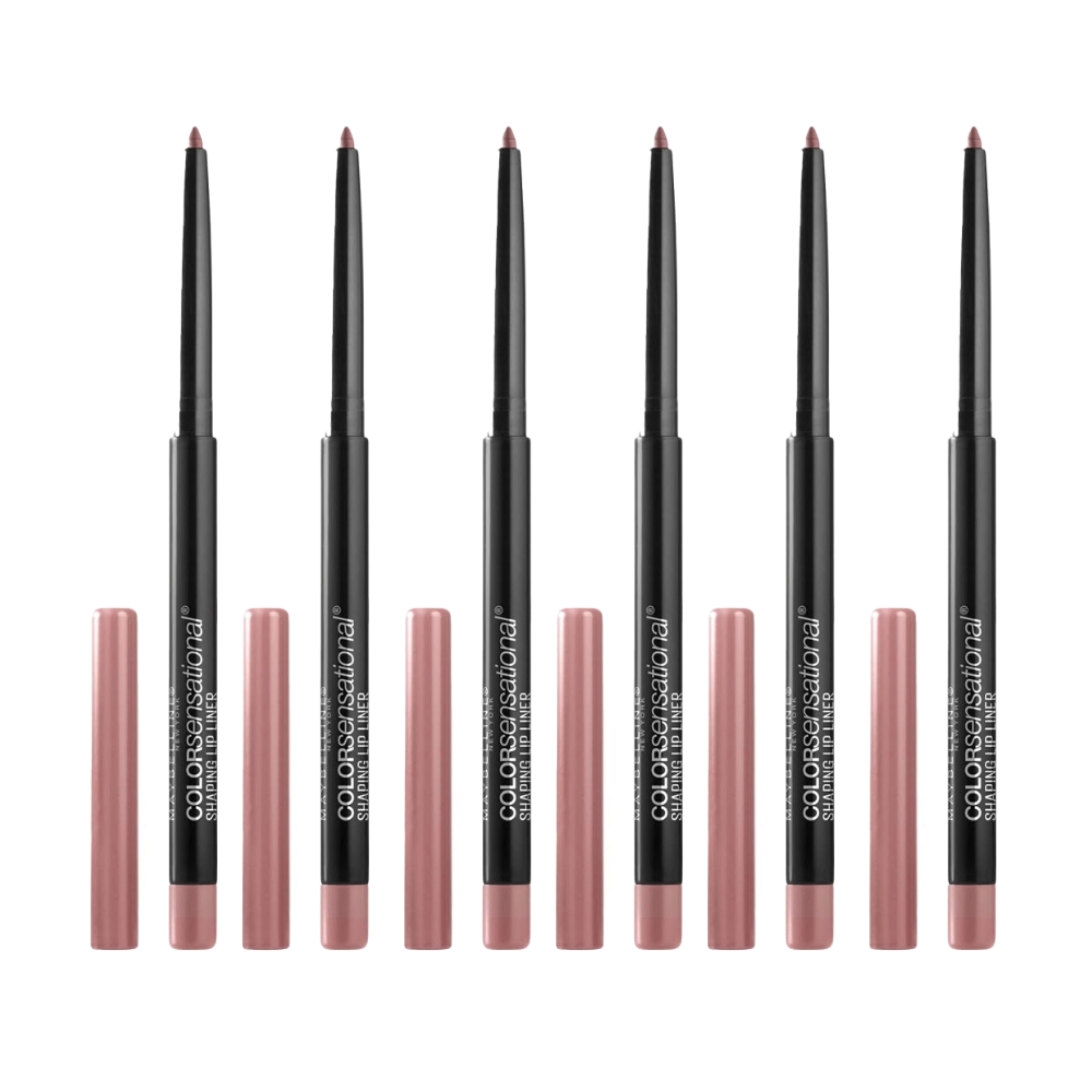 6x Maybelline Color Sensational Shaping Lip Liner 2.8g 50 Dusty Rose