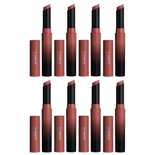 8x Maybelline Color Sensational Ultimatte Matte Slim Lipstick 388 More Mocha