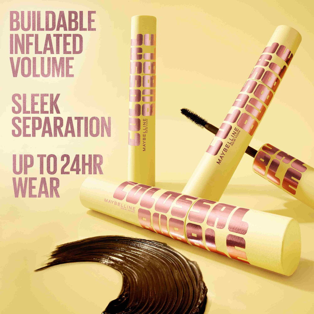 Maybelline Colossal Bubble Washable Mascara 10ml Black