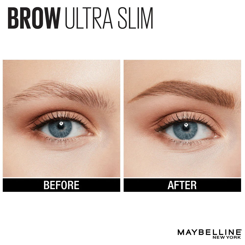 Maybelline Express Brow Ultra Slim Eyebrow Pencil 90mg Black Brown