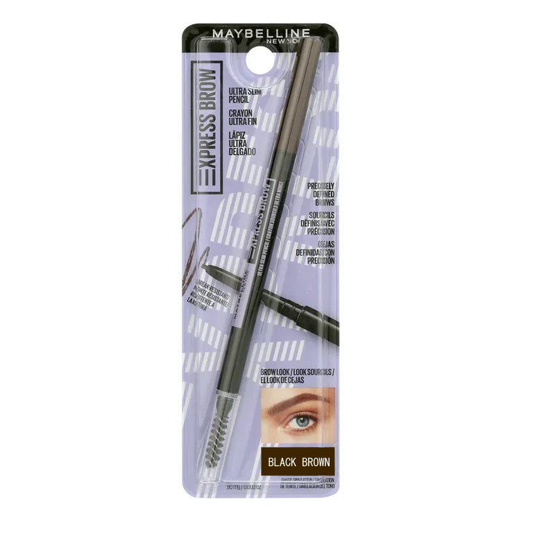 Maybelline Express Brow Ultra Slim Eyebrow Pencil 90mg Black Brown