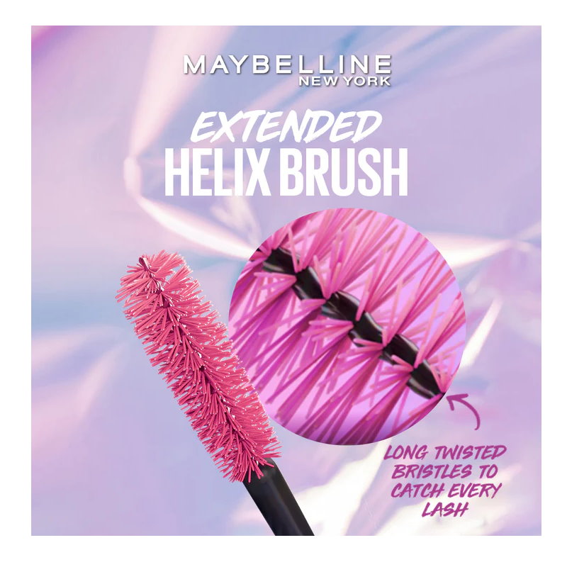 3pk Maybelline The Falsies Surreal Extensions Mascara - 01 Very Black Washable (carded)