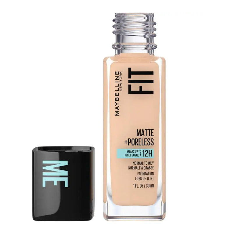 6x Maybelline Fit Me Matte & Poreless Mattifying Liquid Foundation 122 Creamy Beige