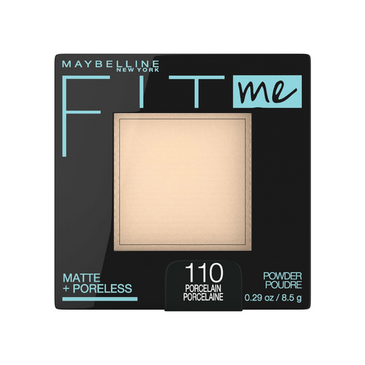 Maybelline Fit Me Matte & Poreless Pressed Powder 110 Porcelain 8.5g