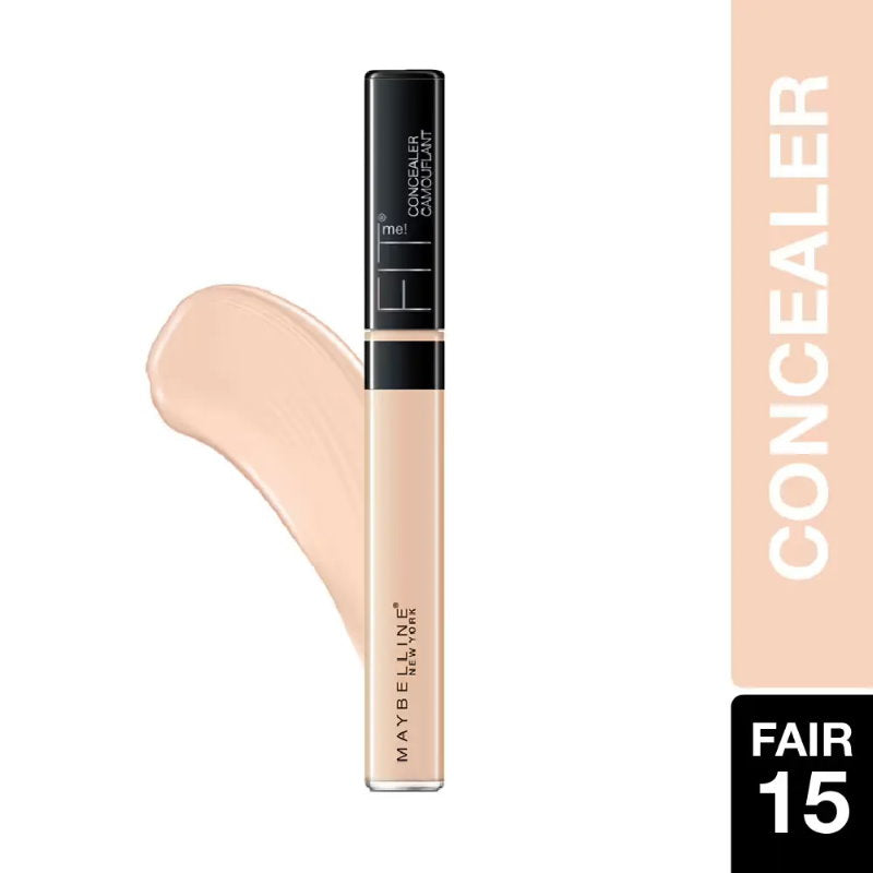 3x Maybelline Fit Me Natural Coverage Concealer 6.8ml 15 Fair