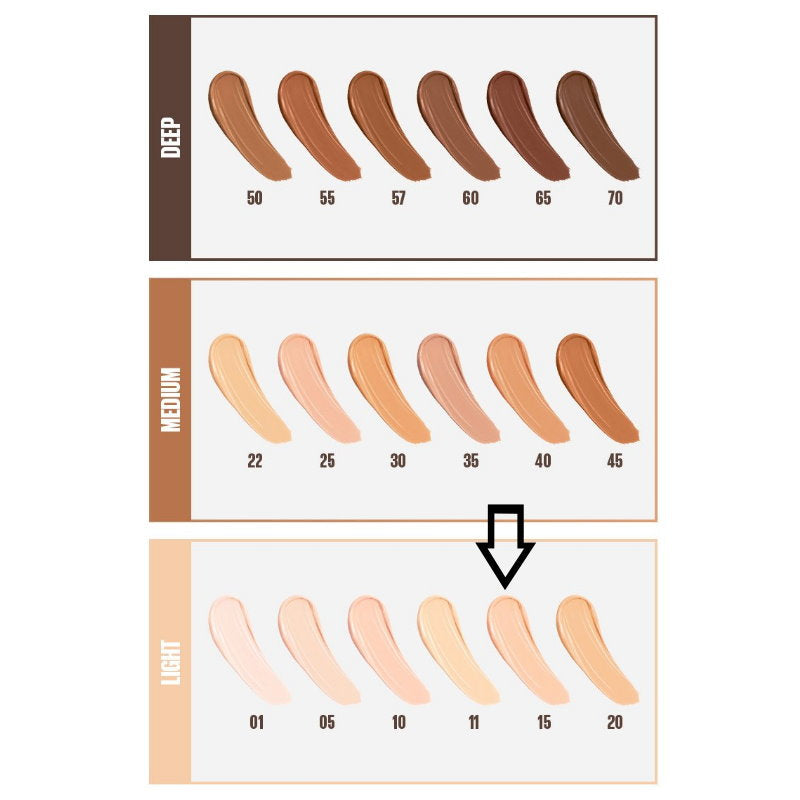 12x Maybelline Fit Me Natural Coverage Concealer 6.8ml 15 Fair