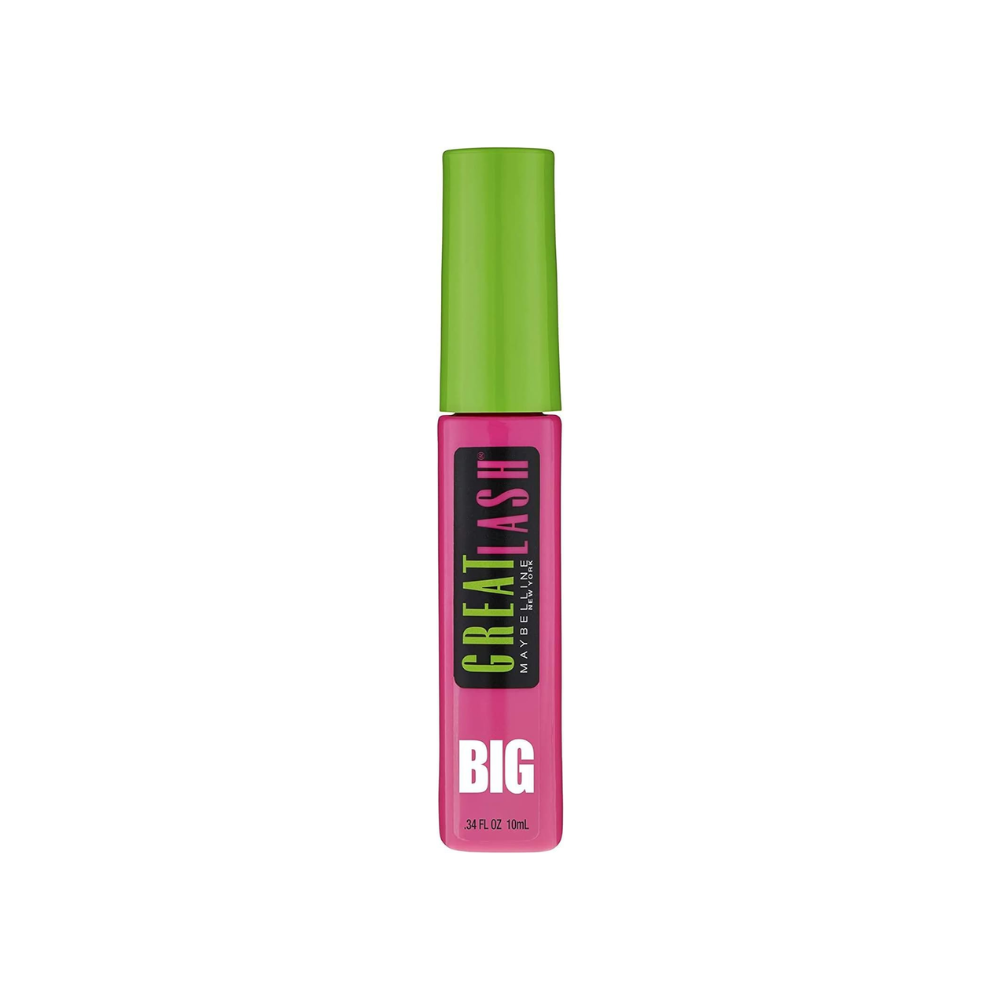 3x Maybelline Great Lash Big Mascara 10ml 130 Blackest Black