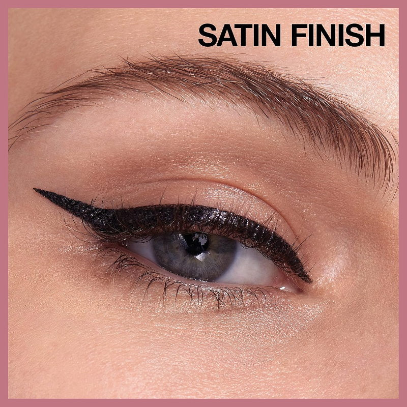 6x Maybelline Hyper Easy Liquid Pen Eyeliner 800 Pitch Black