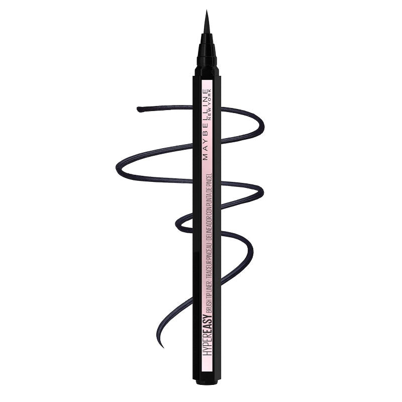 6x Maybelline Hyper Easy Liquid Pen Eyeliner 800 Pitch Black