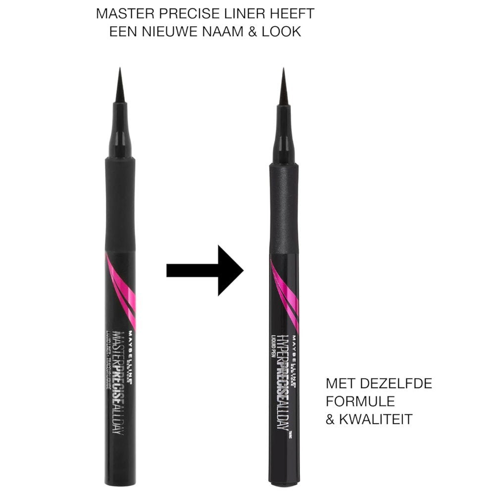 3x Maybelline Hyper Precise All Day Liquid Eyeliner 700 Black