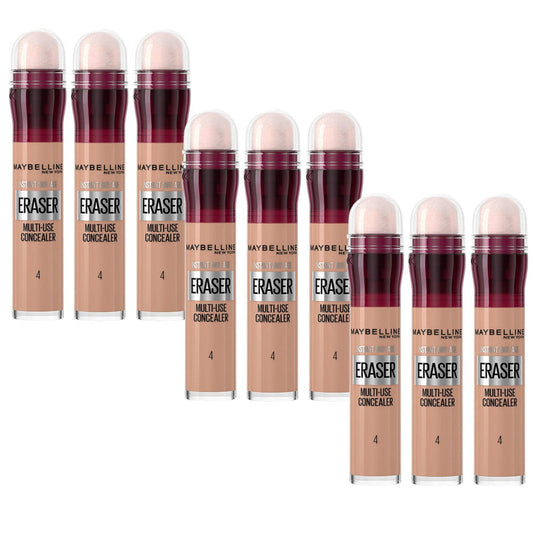 9x Maybelline Instant Age Rewind Eraser Multi-Use Concealer 6ml 140 Honey