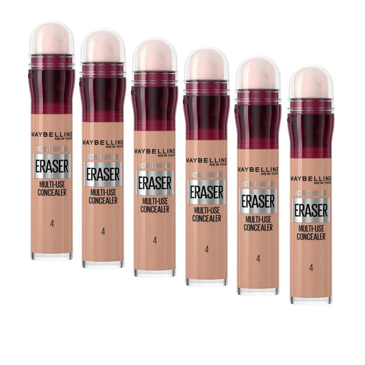 6x Maybelline Instant Age Rewind Eraser Multi-Use Concealer 6ml 140 Honey