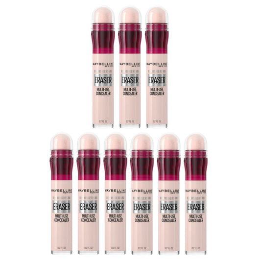 9x Maybelline Instant Age Rewind Eraser Multi-Use Concealer 6ml 120 Light