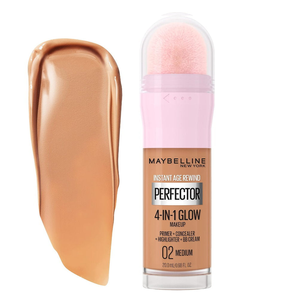 Maybelline Instant Anti Age Perfector 4 in 1 Glow Makeup 20ml 02 Medium