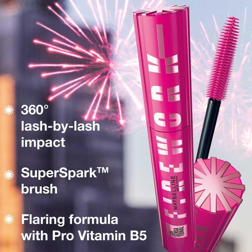 Maybelline Lash Sensational Firework Washable Mascara 10ml Black