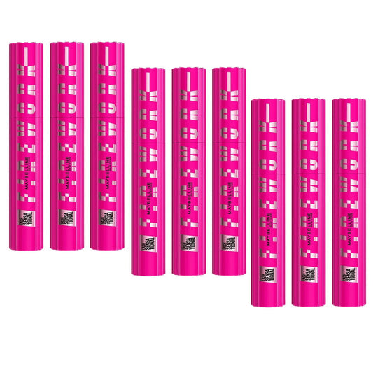 9x Maybelline Lash Sensational Firework Washable Mascara 10ml Black