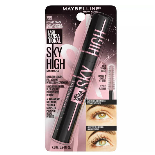 Maybelline Lash Sensational Sky High Mascara 7.2ml 799 Cosmic Black (carded)