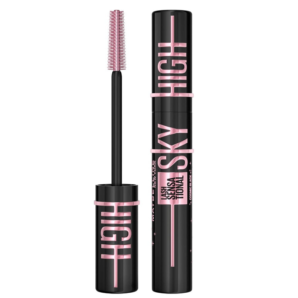 2pk SET Maybelline Sky High Mascara Cosmic Black and Hyper Eyeliner 700 Black