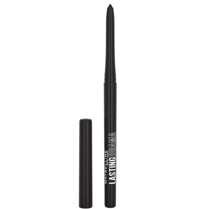 3x Maybelline Lasting Drama Automatic Gel Pencil Eyeliner 10 Midnight Black