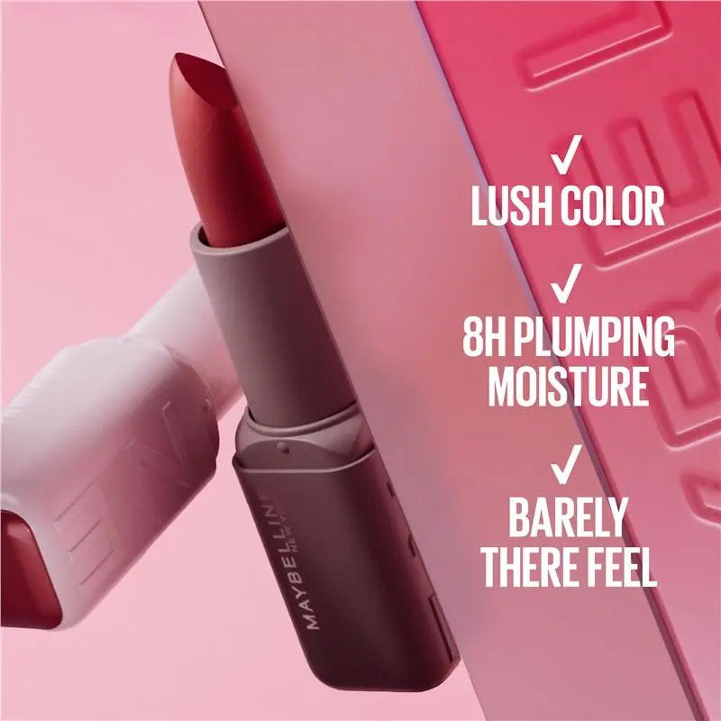 3x Maybelline Moisturising Serum Lipstick 103 Make It Work Satin