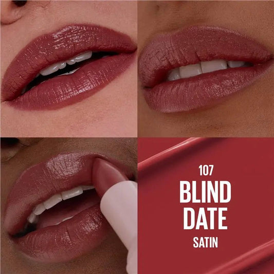 Maybelline Moisturising Serum Lipstick 107 Blind Date Satin
