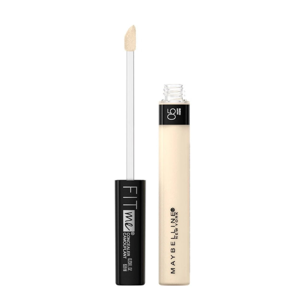 3x Maybelline Fit Me Natural Coverage Concealer 6.8ml 05 Ivory