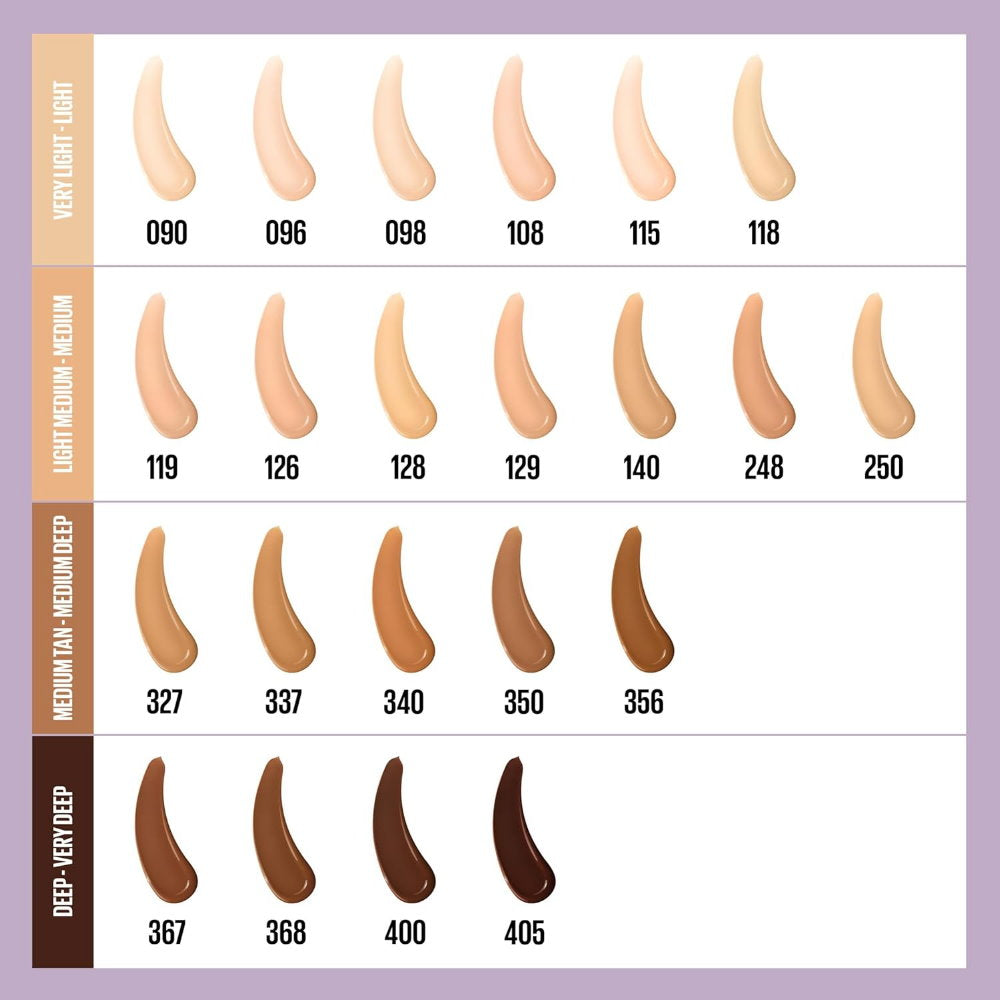 6x Maybelline Superstay Lumi Matte Foundation 35ml 115