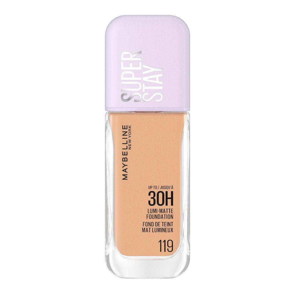3x Maybelline Superstay Lumi Matte Foundation 35ml 119