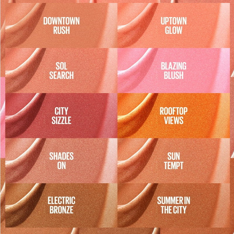 Maybelline Sunkisser Matte Liquid Blush & Bronzer - 34 Peachy Quench