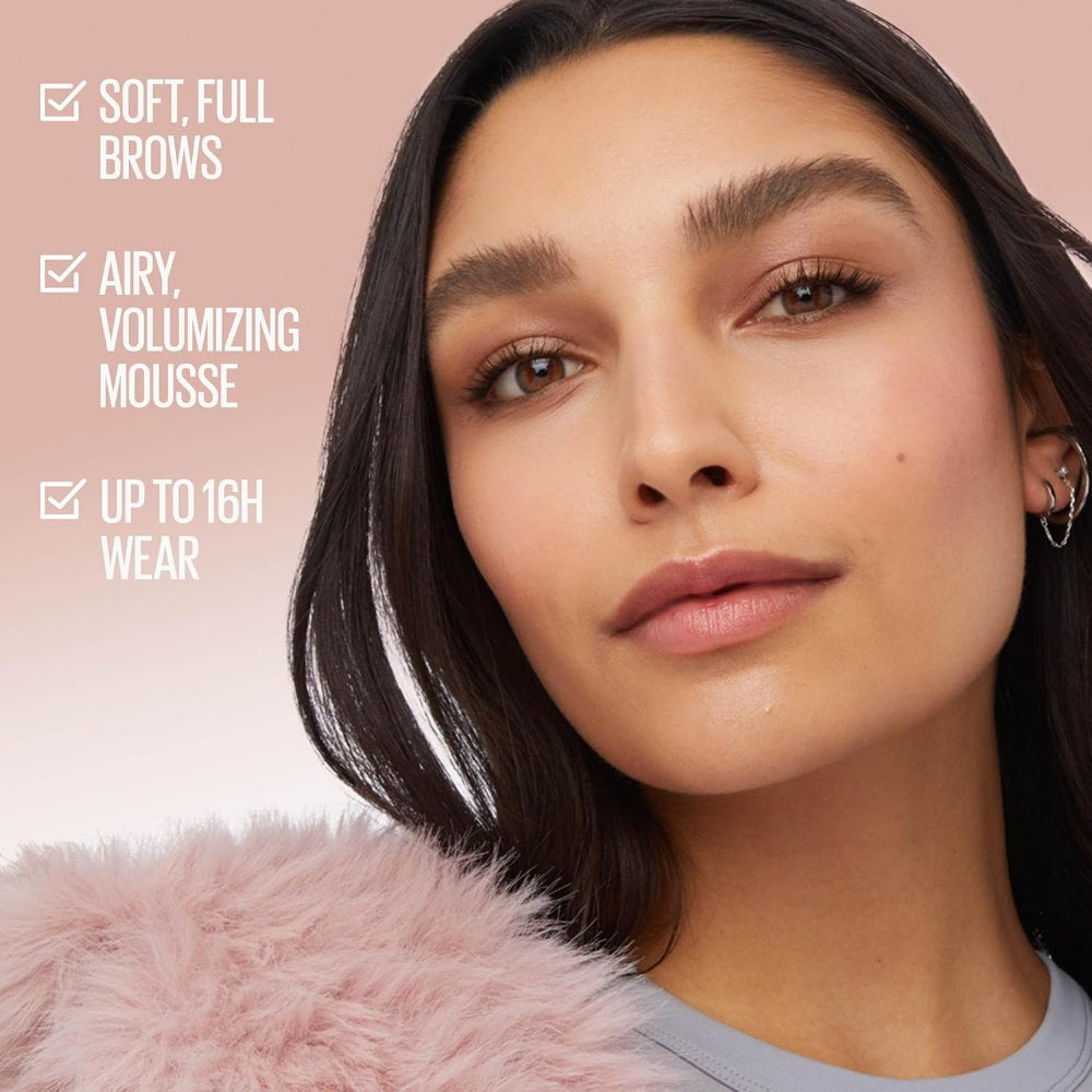 12x Maybelline Superfluff Brow Mousse 255 Soft Brown