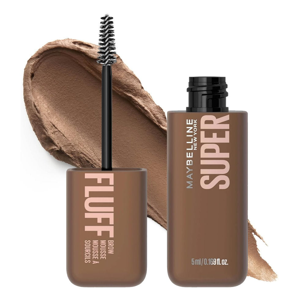12x Maybelline Superfluff Brow Mousse 255 Soft Brown
