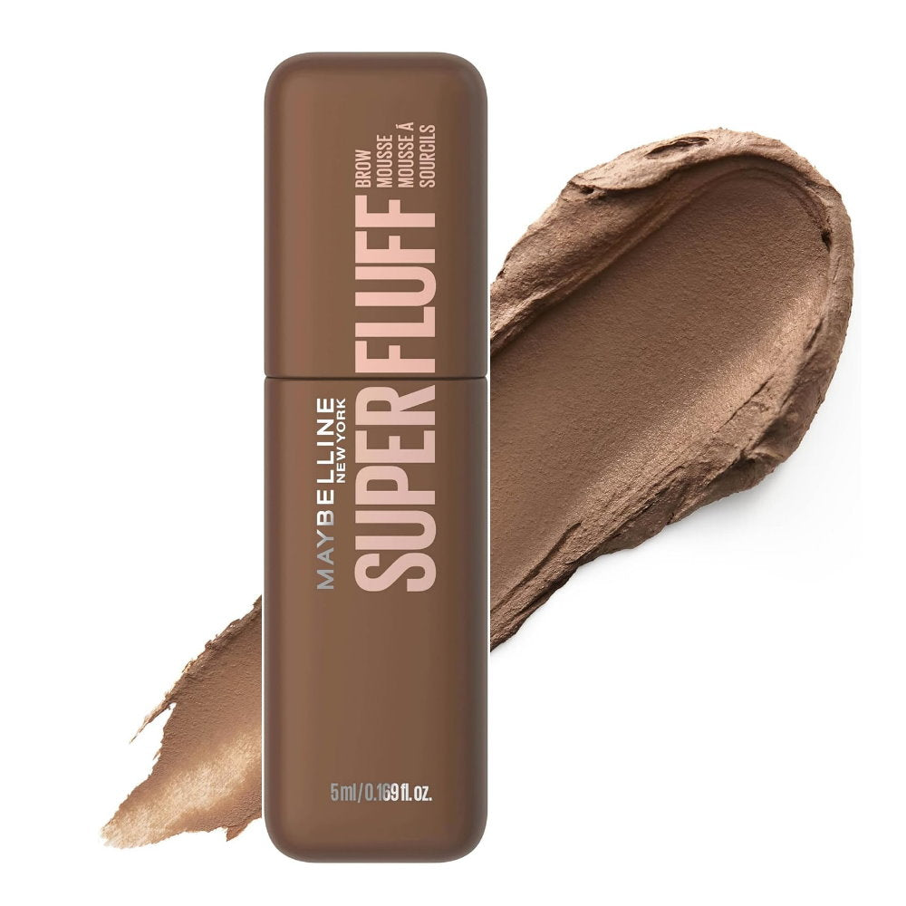 3x Maybelline Superfluff Brow Mousse 255 Soft Brown