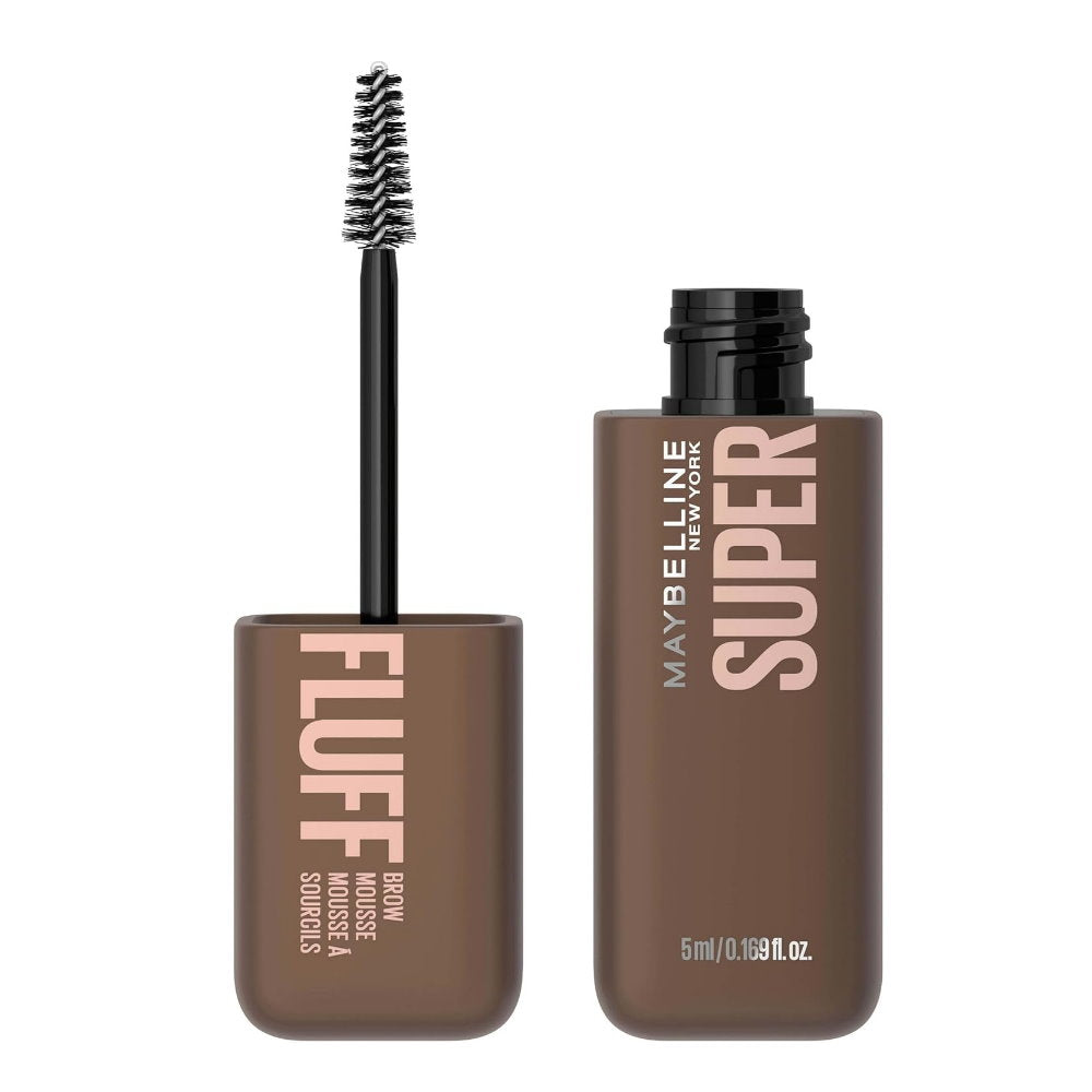6x Maybelline Superfluff Brow Mousse 257 Medium Brown