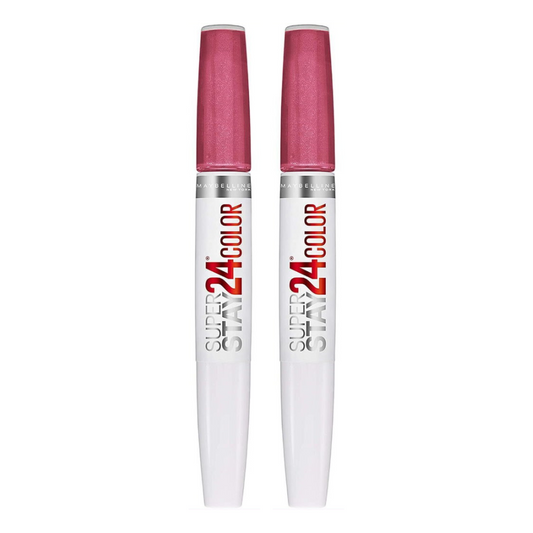 2pk Maybelline Superstay 24 Hour Colour 2 Step Lipstick 105 Blush On - Makeup Australia Buy Online