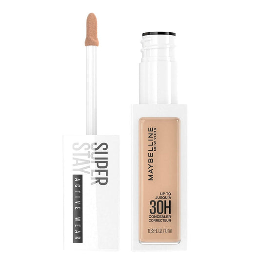 2x Maybelline Superstay Activewear 30 Hour Concealer 10ml 25 Medium