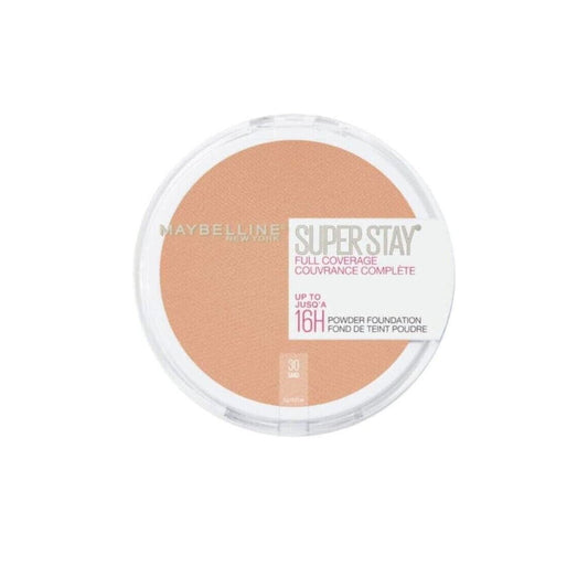 2x Maybelline Superstay Full Coverage Powder Foundation 9g 30 Sand