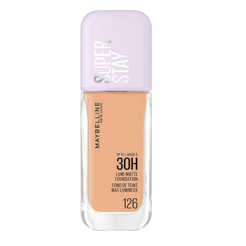3x Maybelline Superstay Lumi Matte Foundation 35ml 126