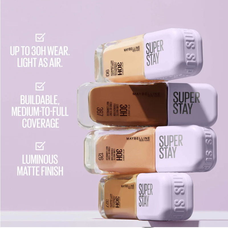 Maybelline Superstay Lumi Matte Foundation 35ml 337