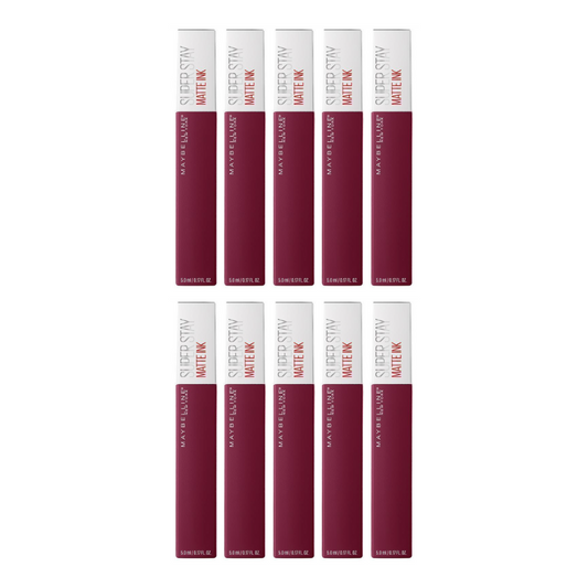 10x Maybelline Superstay Matte Ink City Lip Colour 5ml 115 Founder