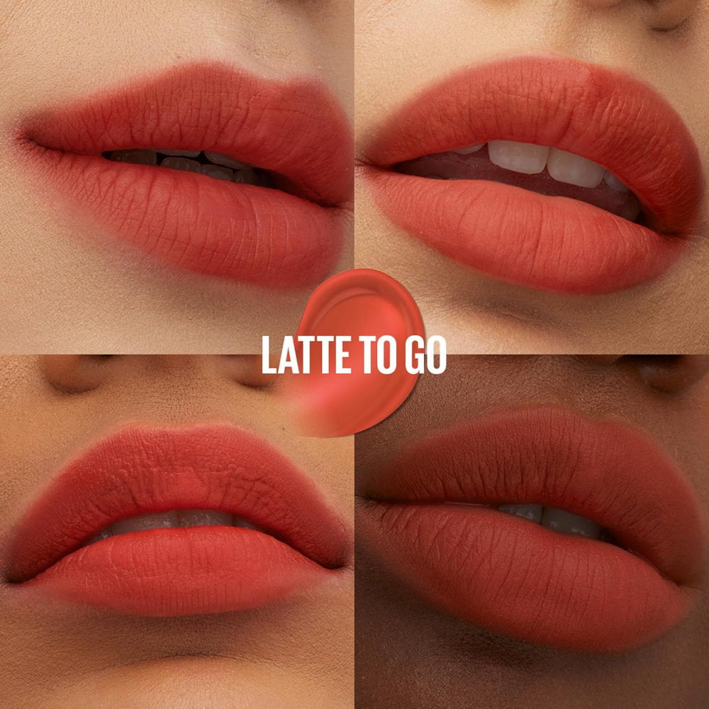3x Maybelline Superstay Teddy Tint Lipstick 5ml 75 Latte To Go
