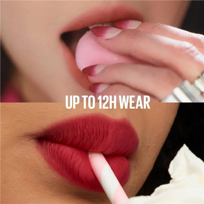 12x Maybelline Superstay Teddy Tint Lipstick 5ml 15 Skinny Dip