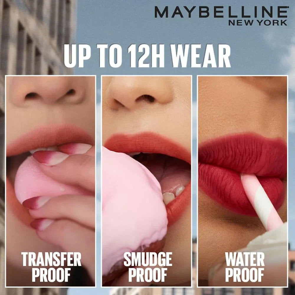 Maybelline Superstay Teddy Tint Creamy Matte Lip Tint 5ml 30 Coquettish