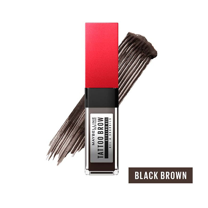 9x Maybelline Tattoo Brow 3 Day 262 Black Brown