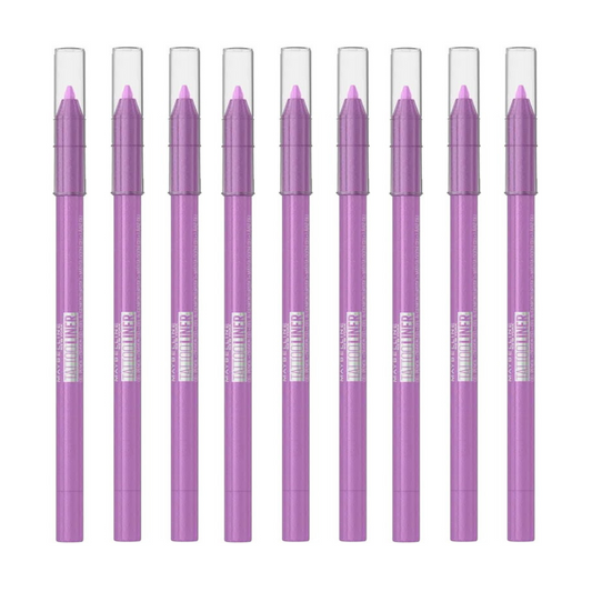 9x Maybelline Tattoo Gel Pencil Eyeliner 1.3g 812 Lavender Lights