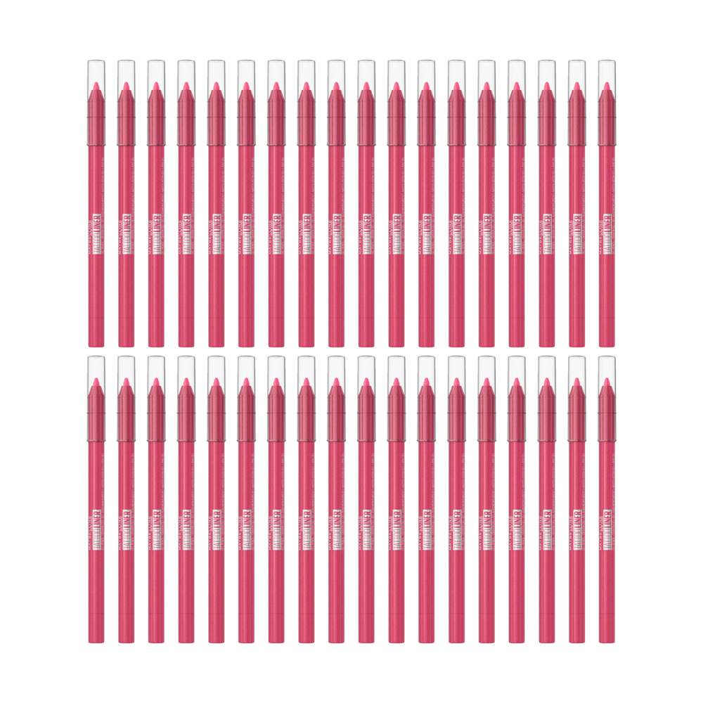 36x Maybelline Tattoo Gel Pencil Eyeliner 1.3g 813 Punchy Pink