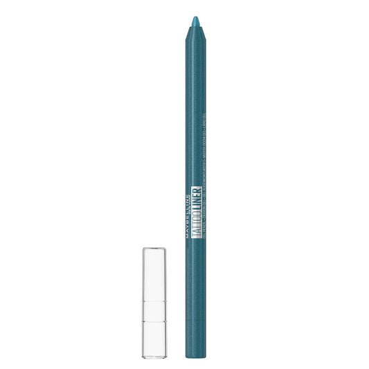 12x Maybelline Tattoo Gel Pencil Eyeliner 1.3g 814 Blue Disco